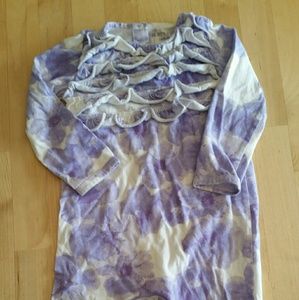 Burt's Bees baby girl, organic coverall